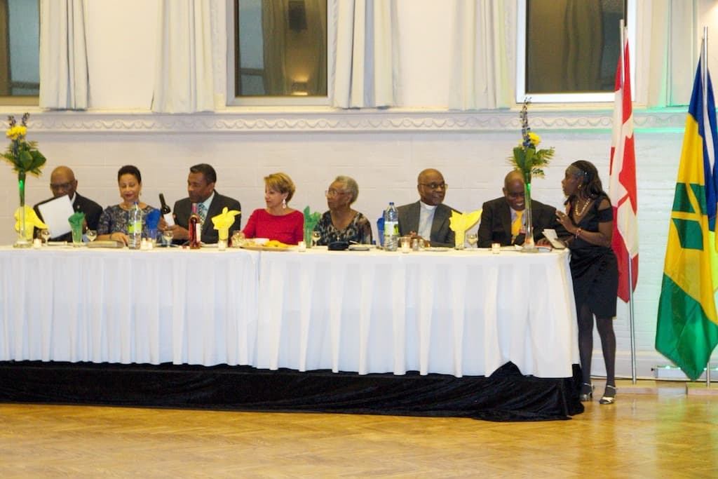 SVG Association members at the Independence Day Gala